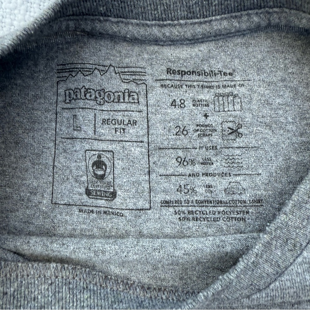 Patagonia Pataloha Responsibili-tee Honolulu Hawaii exclusive T-shirt size Large - Picture 4 of 5